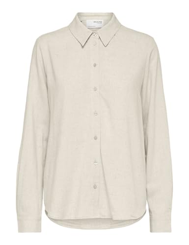Chemise Manches Longues SELECTED FEMME élégante en coton premium pour femme moderne