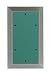 Produktbild MW multi werkzeug Revisionsklappe 150 x 300 mm mit 12,5mm GK-Einlage imprägniert für Feuchtraum geeignet Aluminium-Rahmen 15 x 30 cm