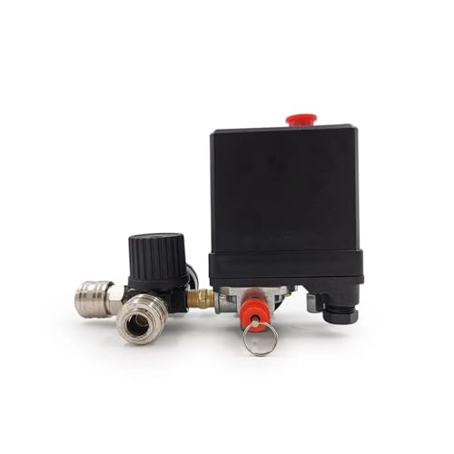 Régulateur 380V pressostat de compresseur d'air avec jauge - 4