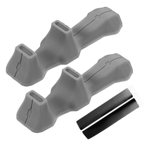 minkissy Agarre Antideslizante de Silicona para Gamepad de Tablet, Par de Mangos Reutilizables para Juegos, Accesorios para Controladores de Juegos Portátil, Mango Cómodo y Resistente