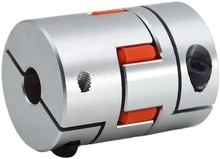 Stepper Motor Shaft Coupler D40L55 10/12/14/15/16/17 Flexible Jaw Spider Plum Coupling Shaft Coupler Flexible(20K6-20K6)