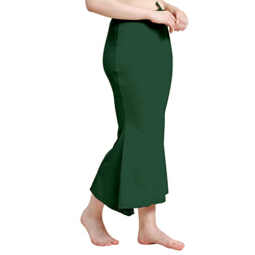 Image of Amazon Brand - Anarva Women Cotton Blended Saree Shapewear Regular Petticoat Skirt For Saree