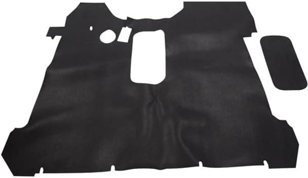 CSM - Alfombrilla de piso de cabina de vinilo negro para Peterbilt 378 y 379 2006-2007