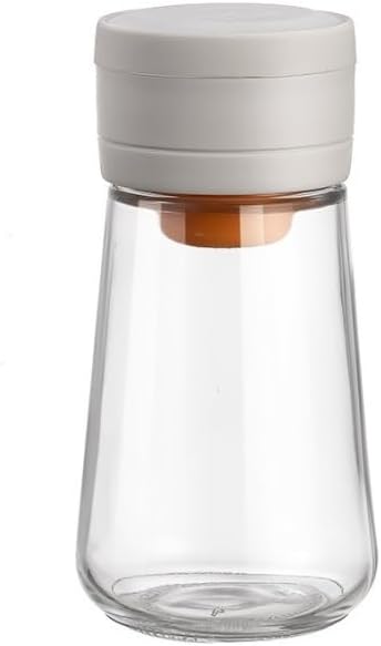 Quantitative Seasoning Jar Kitchen Glass Flavor Bottle Household Box