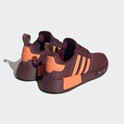 Image of adidas NMD R1 Shoes Women's, Burgundy, Size 6