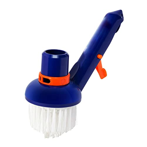 Kisangel 1 Pc Limpiador de Piscinas Limpiador de Acuario magnético limpiafondos robótico para Piscinas poscinas hinchables Cabezal de Cepillo para de Piscina Blue