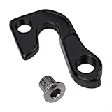 Aluminum Alloy Rear Derailleur Hanger for GT and Zaskar Mountain Bikes — Gear Mech Frame Bracket, for Bike Tail Hook, Rear Gear Mech Hanger(Black)