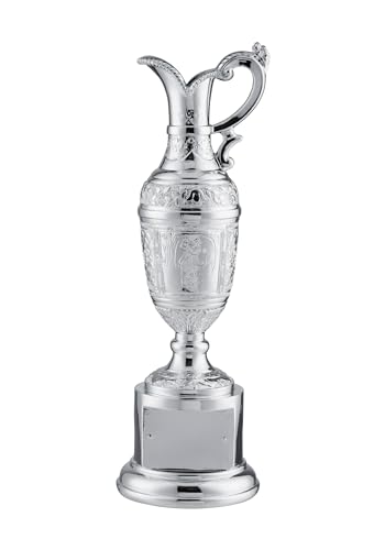 Trofeo jarra Claret de golf plateada estilo St Andrews, galardón elegante de presentación