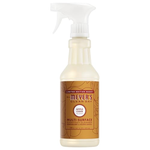 MRS. MEYER'S CLEAN DAY Multi-Surface Everyday Cleaner, Apple Cider Scent, 16 Fl Oz Bottle