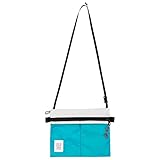 Topo Designs Accessory Shoulder Bag - White/turquoise