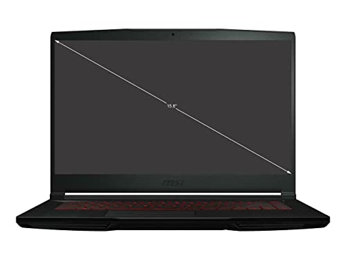 MSI Computer portatile da gioco FHD 144Hz da 15,6", processore Intel Core i5-11400H, NVIDIA GeForce RTX 3050, 16 GB DDR4 RAM, SSD PCIe da 512 GB, WiFi, webcam, tastiera retroilluminata, Windows 11 - Notebook - Immagine 5