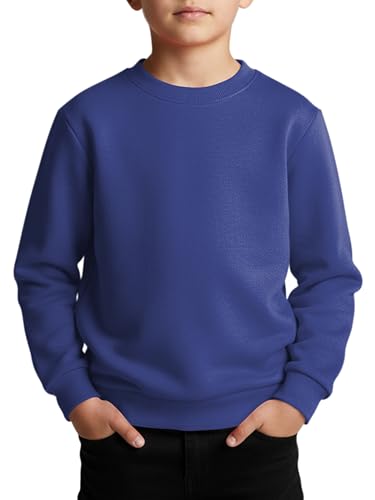 Image of Juniors Fashion Store Boys sweatshirt (UK, Age, 7 Years, 8 Years, Regular, Royal Blue)
