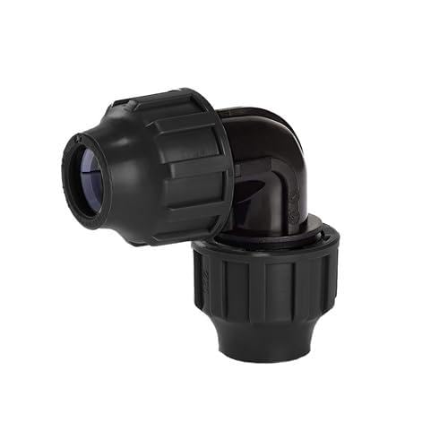 Codo 90° de PP, 25/25 mm, FSK - Conexiones en tuberías de PVC para sistemas de fontanería y drenaje.