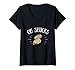 Mujer Oyster Shuck Shucking Mariscos Y Almejas Digger Camiseta Cuello V
