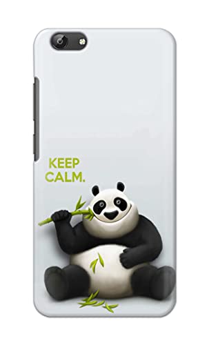 Image of Printed Hard Back Cover Case for Vivo Y69 Back Cover (Cartoon Panda) -203