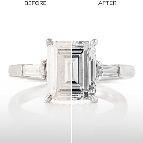 Diamond Drunk The Travel Collection - TSA-Approved, Leak Resistant, Travel-Size, Non-Toxic, Jewelry Cleaner for Fine Jewelry - 8 Month Supply - Patented Bauble Basket & Reusable Vessel - Beach Beige4