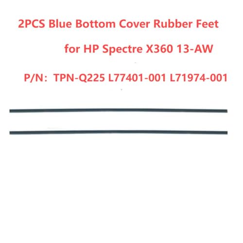 Patins antidérapants en caoutchouc bleu pour ordinateur portable HP
