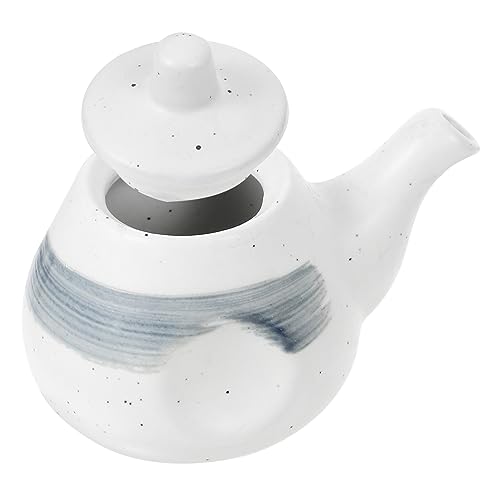 Hoement Aceite de Cerámica Cocina Botella de Vinagre Salsas Práctico y Resistente Altas
