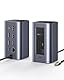 Baseus Docking Station USB-C, Nomos Air 12 in 1, Dockingstation 2 monitore, 2 * 4K HDMI, 10Gbps USB-C/A, 100W PD, Gigabit-Ethernet, Kompatibel für Laptop Dell/HP/Lenovo/Asus/Acer/Mac