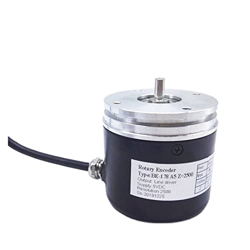 Encodeur rotatif photoélectrique BE-178 A5 2500 impulsions 5mm arbre capteur programmable 5V