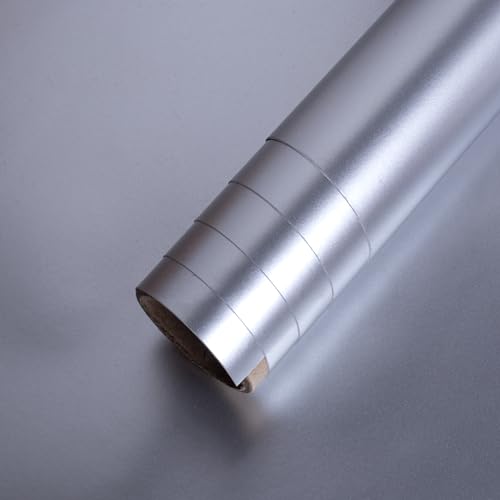 Image of Itsy Bitsy Vinyl Chrome Silver 12inch X 2ft 1 Roll| for Home Kitchen Countertop, Cabinet Furniture, Oil Proof, Table Top, Wall, Car Wrap Sheet, Wallpaper, Waterproof Vehicle Sticker