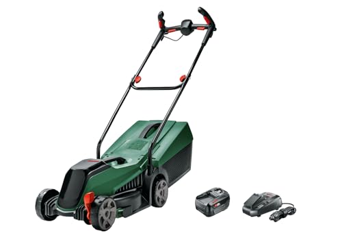 Bosch Cordless Lawnmower CityMower 18V-32 (18 Volt, 1x Battery 4 Ah,...