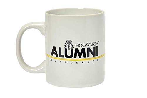 NA Taza de Hufflepuff Alumni - Taza de cerámica Blanca con asa...