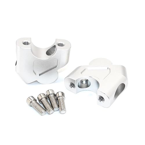 Elevadores de manillar plata para moto CB500X y CB500F adaptador de extension
