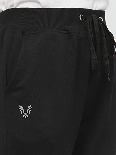 Image of UZARUS Women's Cotton Regular Fit Joggers Track Pants with 3 Pockets