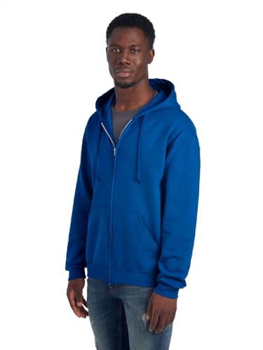 Image of Jerzees Men's NuBlend Fleece Hoodies & Sweatshirts, Cotton Blend, Sizes S-3X