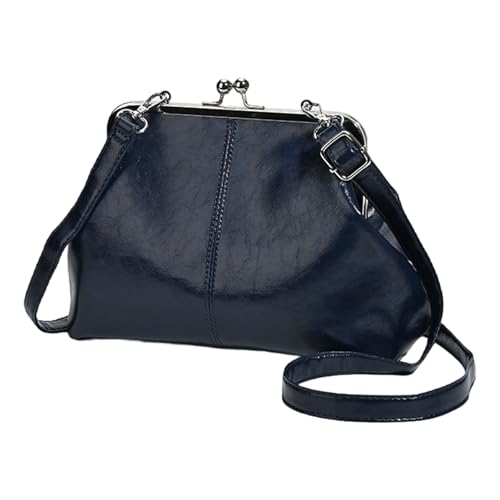 CATSEA Kiss Lock Crossbody Bag Pu Leather Shoulder Bags...