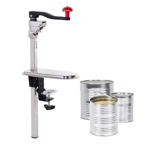 Commercial Manual Can Opener Table Industrial Heavy Duty Can Open...
