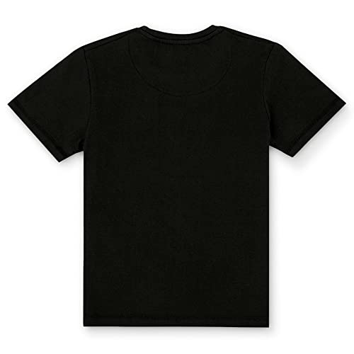 Image of Kidsville Spiderman Featured Tshirt for Boys Black