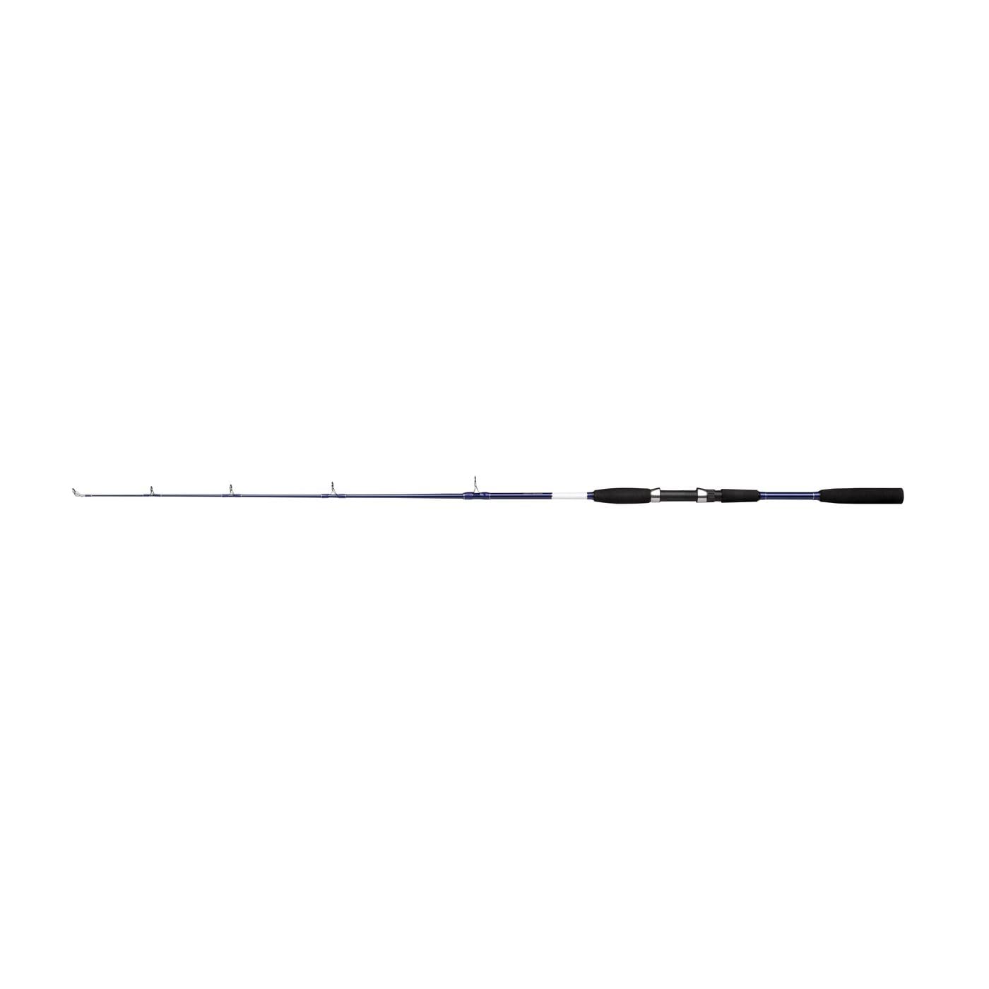 Shakespeare SALT Boat Rod, Fishing Rod, Spinning Rods, Boat Fishing, Saltwater Fishing Rod for Bass, Pollack, Cod, Conger, Mackerel, Unisex, White/Blue, 2.1m | 12-20g