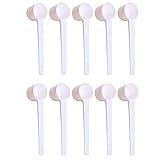 Lautechco 10 PCS Plastic Coffee Measuring Spoon BPA Free