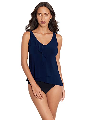 MagicSuit Women's Swimwear Cascade Amira Soft Cup Adjustable Tankini Top