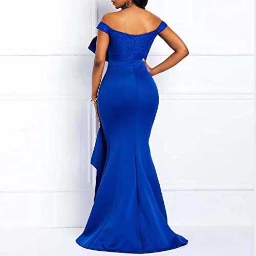 Image of Floor-Length Pearl Sleevelevess A-Line Women's Maxi Dress Long Dress