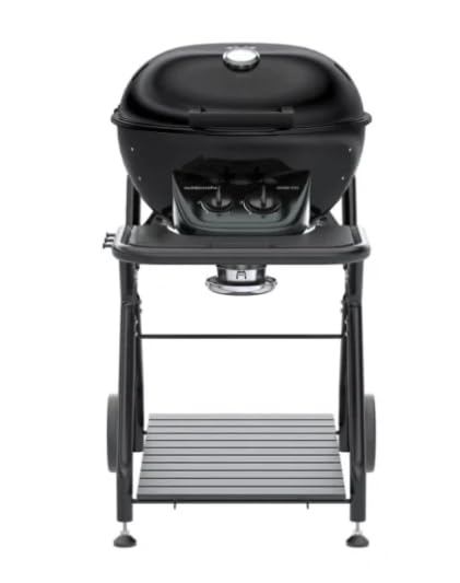 Grill gazowy OUTDOORCHEF ASCONA 570 g EVO, podwójny palnik 9,7 kW, system lejkowy, grill Ø54 cm