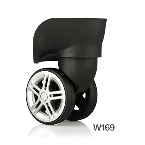Luggage Wheels,Universal Luggage Casters,1 Pair Luggage Wheel Replacement Spare Spinner Caster for Suitcase Wheel Repair (W169)3