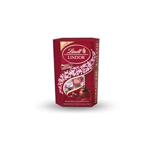 Lindt Lindor Cornet Doppio Cioccolato bonbons met melkchocolade en delicate donkere chocoladevulling 200 g