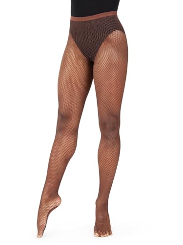 Capezio Red Profesional sin Costuras Ajustada Mallas, Chestnut, XL para Mujer