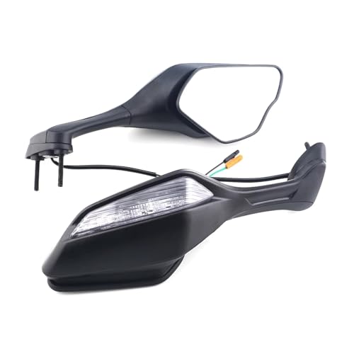Retrovisores Moto CBR1000RR Con Luces Intermitentes LED Antivibración 1