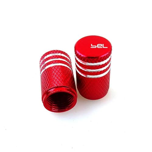 Bouchon de Valve Pneu Moto Accessoire Aluminium Rouge pour Custom Rebel 500 300 250 1100