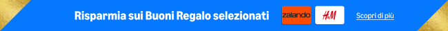 Risparmia sui Buoni Regalo selezionati