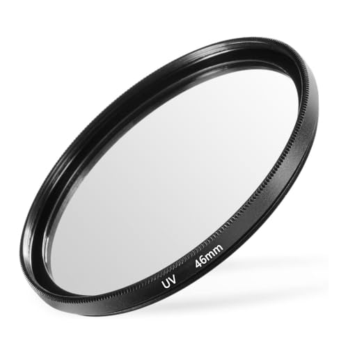 Filtro protector UV multicapa de 46 mm, accesorios de protección para lentes de cámara, 46 mm (paquete de 1)