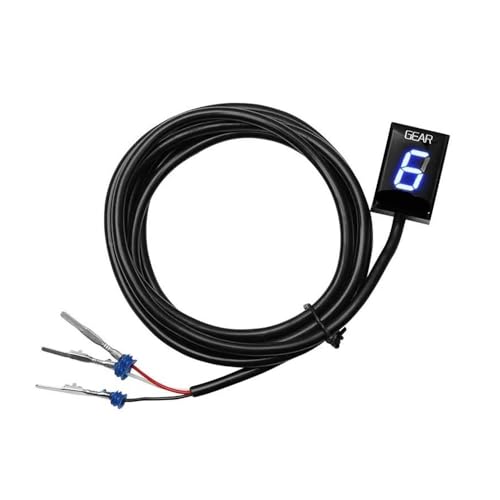 ギア表示インジケーター CBR600RR 用 CBR650F CB600F ホーネット用 CB400X CB400SF オートバイ 6 レベルギアインジケーター表示メーター(Gear display-Blue)