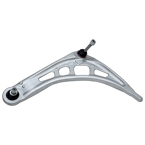 Image of Detroit Axle - 6pc Front End Control Arms Kit for BMW 320i 323Ci 323i 325Ci 328Ci 328i 330Ci 330i Z4 2 Lower Control Arms w /Ball Joints 2 Inner Tie Rods 2 Boots Replacement