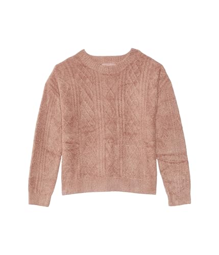 Barefoot Dreams CozyChic Lite Youth Cable Pullover (Little Big Kid)