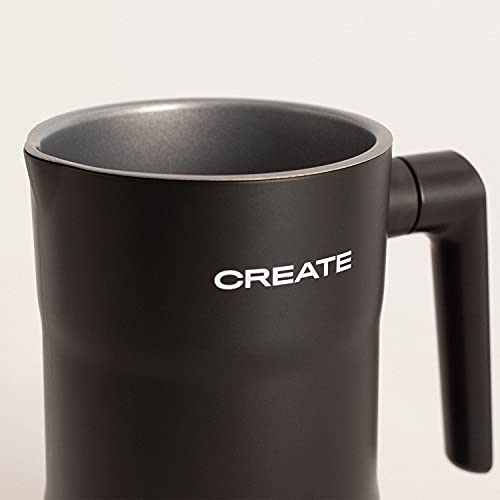 CREATE / MILK FROTHER/ melkopschuimer voor koude en warme melk, zwart/ 350 ml - Image 5