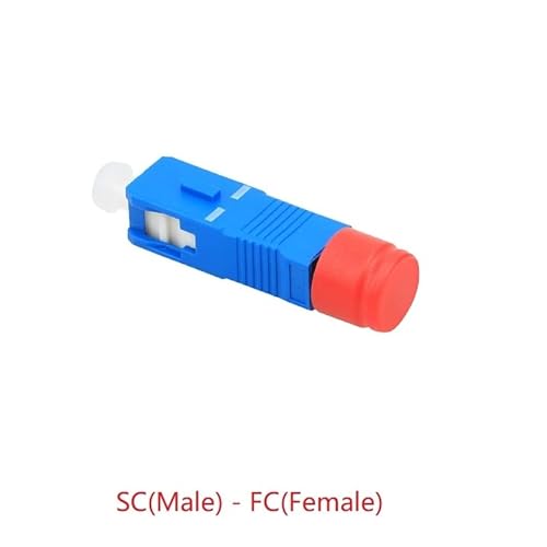 Arhavi Sc/St/Fc/Lc Upc/Apc Fiber Optic Adapter/Connector Single/Multi Mode Female To Male Sm 9/125 Hybrid Adapter (Color : Fc-Lc-Apc Sm) #TOP3